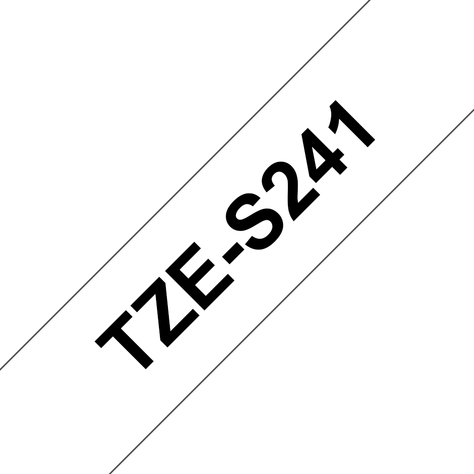 TZES241 BROTHER PT Schriftband 18mm