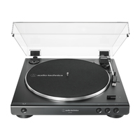 Audio-Technica AT-LP60X Riemenantrieb Vollautomatisch Schwarz