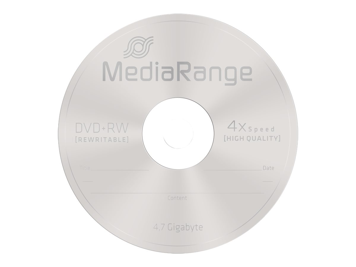MEDIARANGE DVD+RW 4.7GB 4x (10) CB