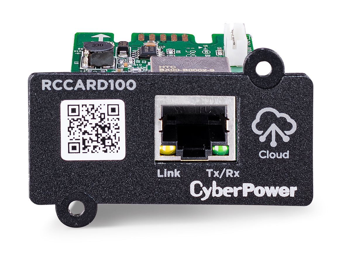 CYBERPOWER RCCARD100 Network Card fuer PowerPanel Cloud Service kompatibel mit OR PR OL OLS Modellen