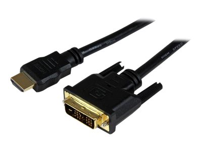 STARTECH.COM 1,5m HDMI auf DVI-D Kabel - St/St - HDMI Stecker / DVI Stecker Adapterkabel STARTECH.COM 1,5m HDMI auf DVI-D Kabel - St/St - HDMI Stecker / DVI Stecker Adapterkabel
