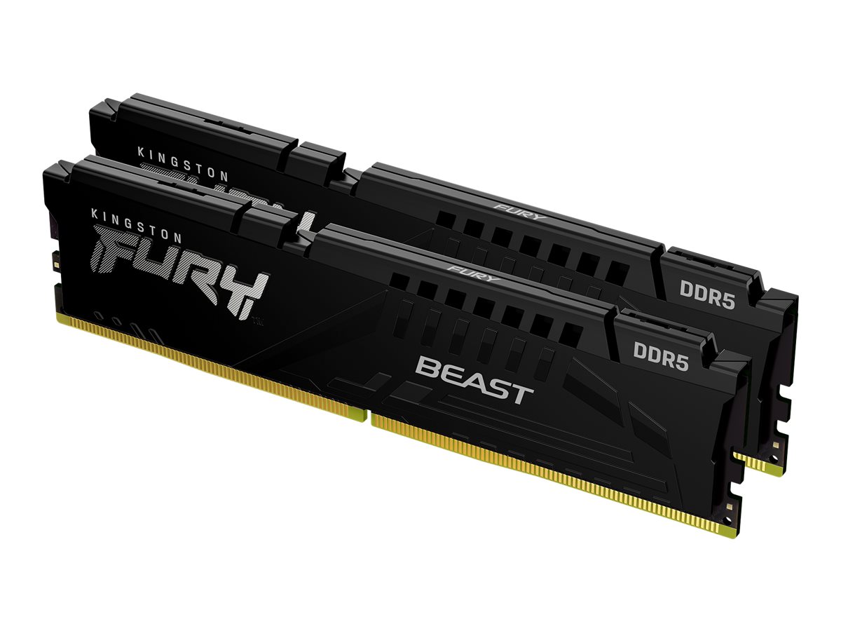 32GB 6000MHz DDR5 CL40 DIMM Kit of 2 FURY Beast Black