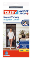 tesa Fliegengitter Insect Stop Magnetvorhang anthrazit 0,8 x 2,0 m