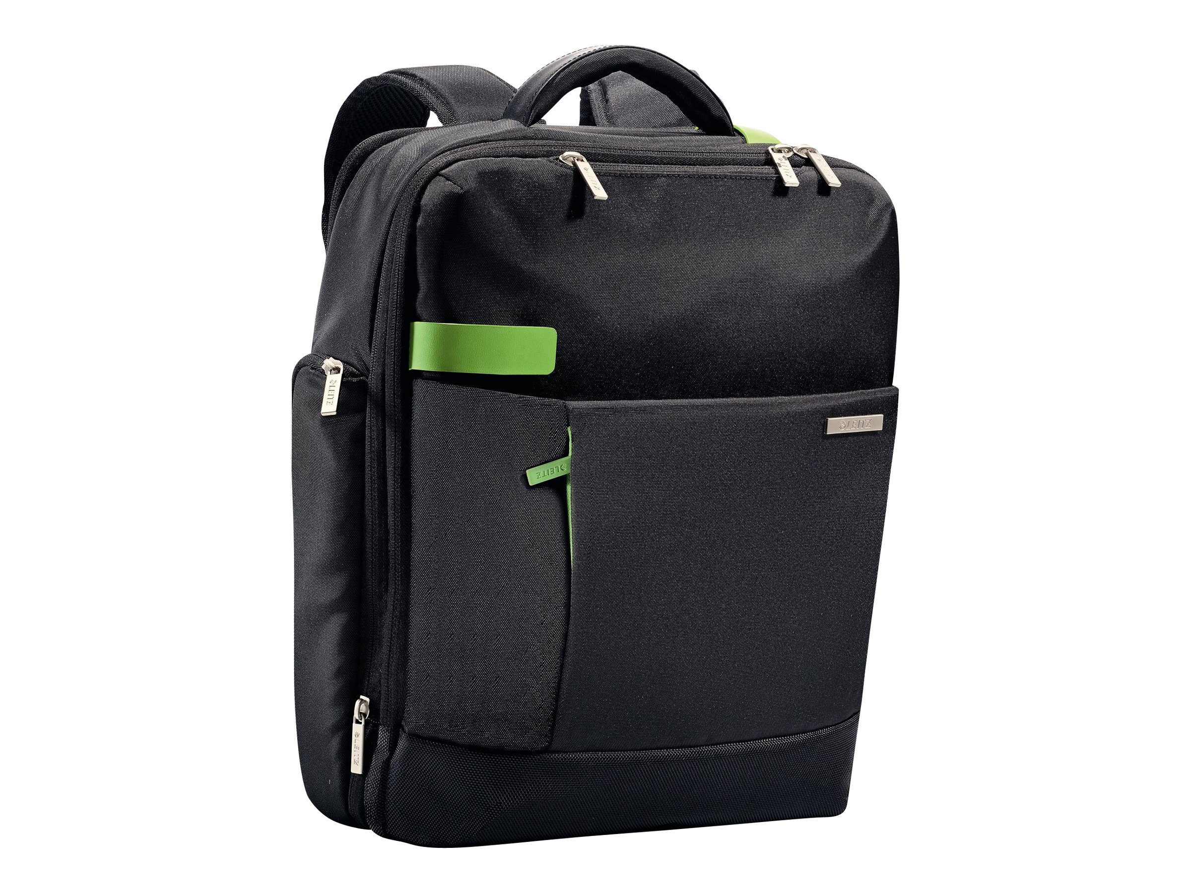 LEITZ LaptopRucksack Complete 15,6 Zoll Smart Traveller Kunstfaser schwarz bis 39,6 cm 15,6 Zoll