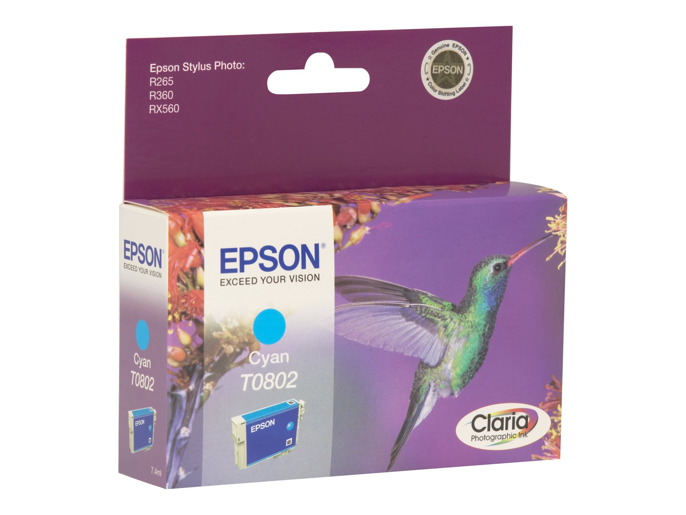 EPSON T0802  cyan Druckerpatrone