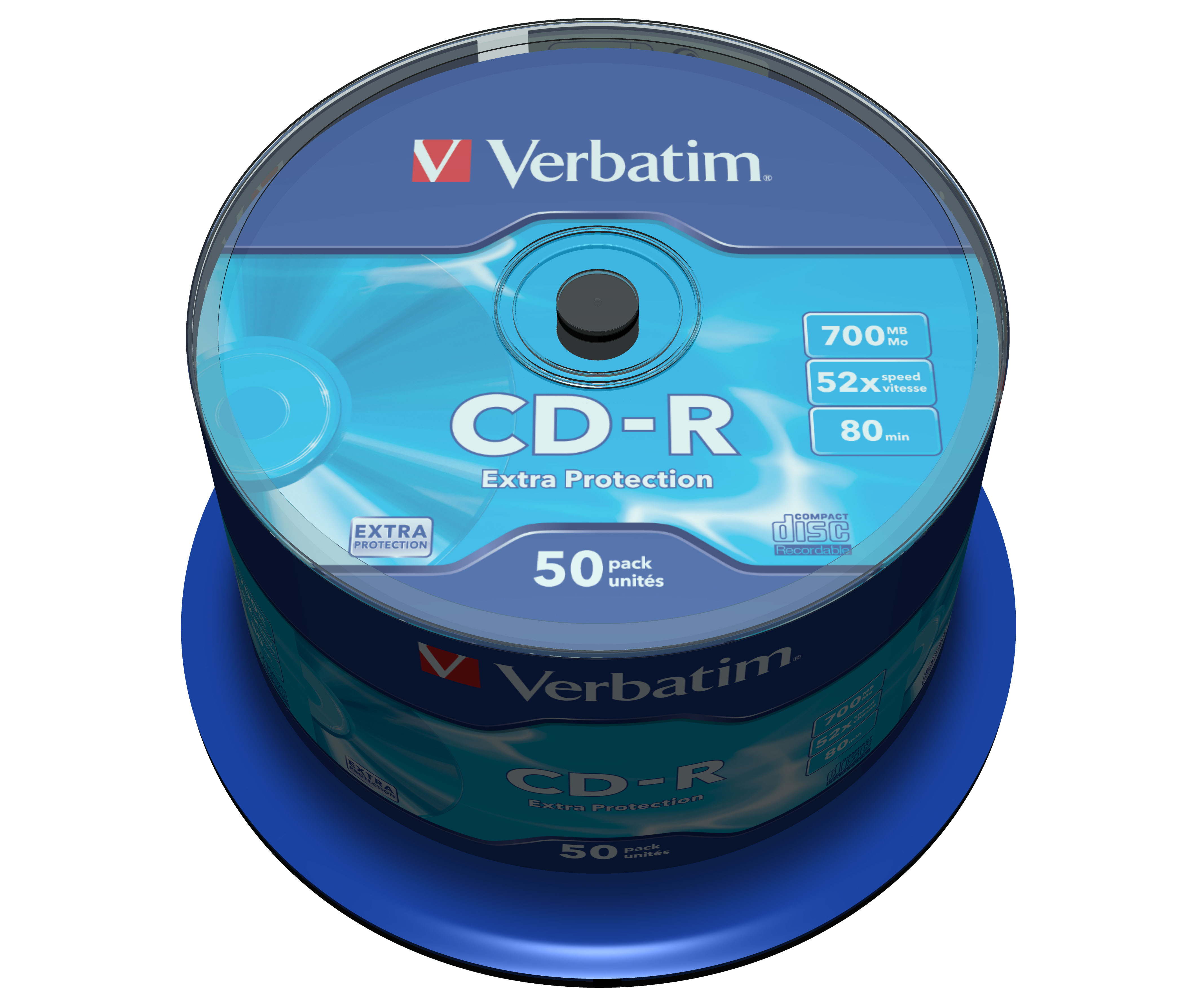 VERBATIM CDR80 700MB 52x 50 SP
