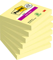 4 2 GRATIS Postit Super Sticky Notes Haftnotizen extrastark gelb, 4 Bloecke GRATIS 2 Bloecke