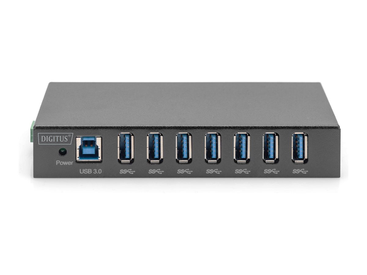 DIGITUS USB 3.0 Hub 7-Port Industrial Line DIGITUS USB 3.0 Hub 7-Port Industrial Line