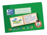 OXFORD Geschichtenheft Lineatur 2G blanko DIN A4 ohne Rand, 16 Blatt, 1 St