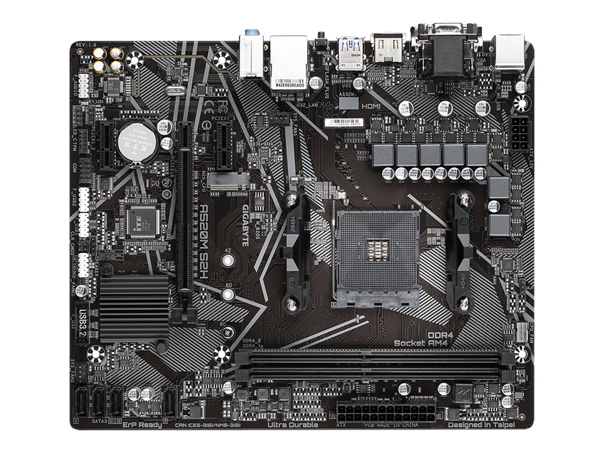 AM4 Gigabyte A520M S2H mATX