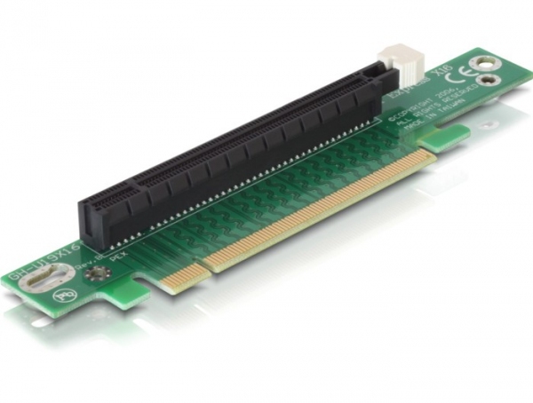 Delock Riser Karte PCI Express x16 gewinkelt 90° links gerichtet