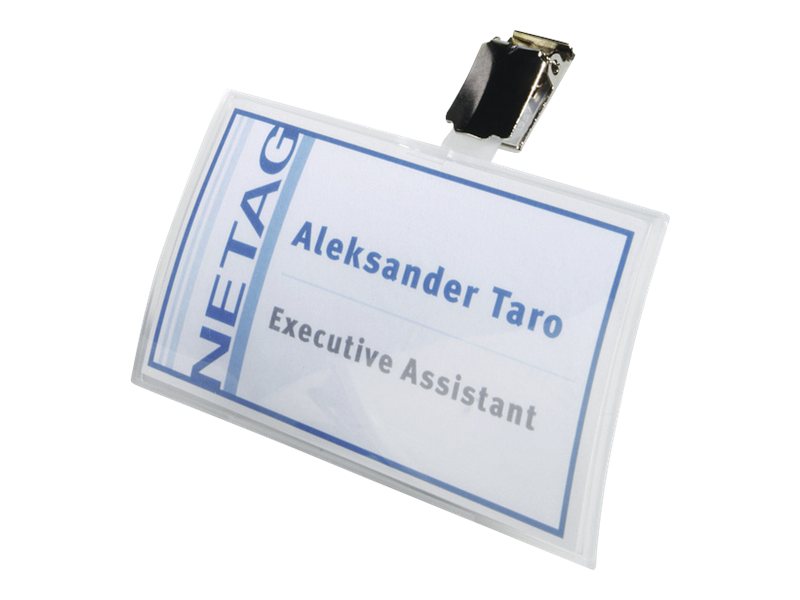 DURABLE Einsteckschilder fuer Namensschilder Badgemaker 15,0 x 6,1 cm, 40 St.