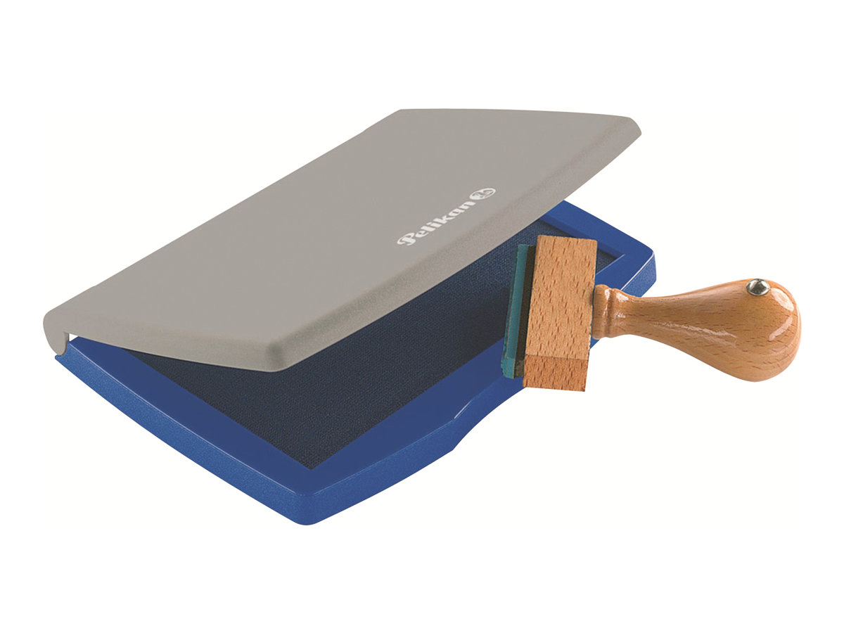 Pelikan 2 Handstempelkissen Blau 70 x 110 mm