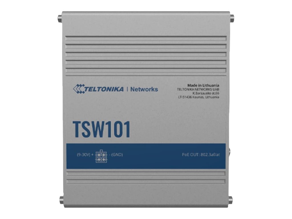 TELTONIKA NETWORKS TSW101 Automotive PoE+ Gigabit Ethernet Switch
