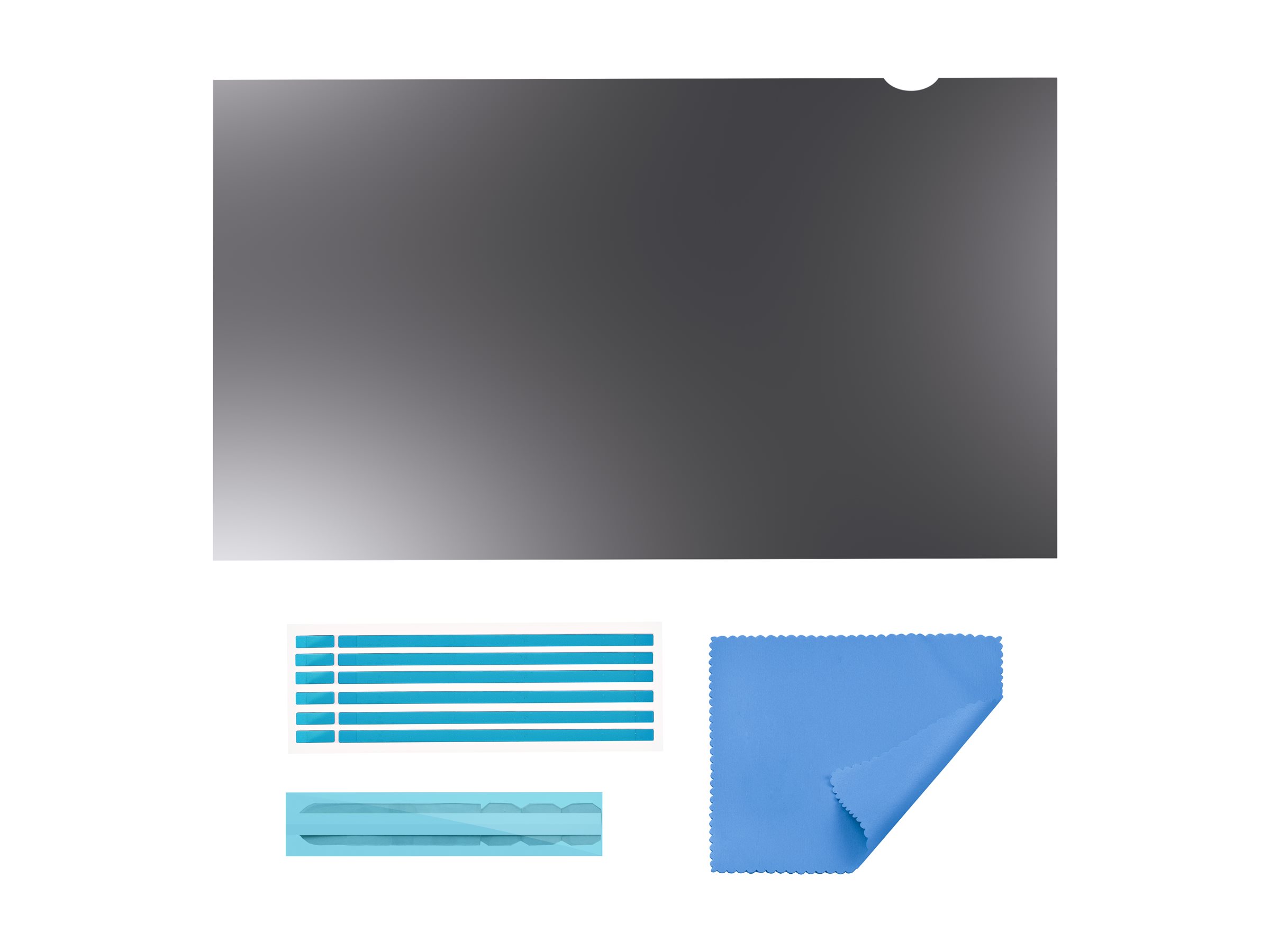 STARTECHCOM 238inch Monitor Privacy Screen Universal Matte or Glossy 169 Aspect Ratio 30 Degree Privacy Viewing Angle