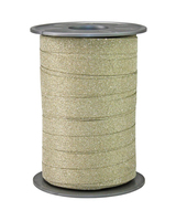 PRaeSENT Geschenkband POLY GLITTER Glitter gold 10,0 mm x 100,0 m PRaeSENT Geschenkband POLY GLITTER Glitter gold 10,0 mm x 100,0 m