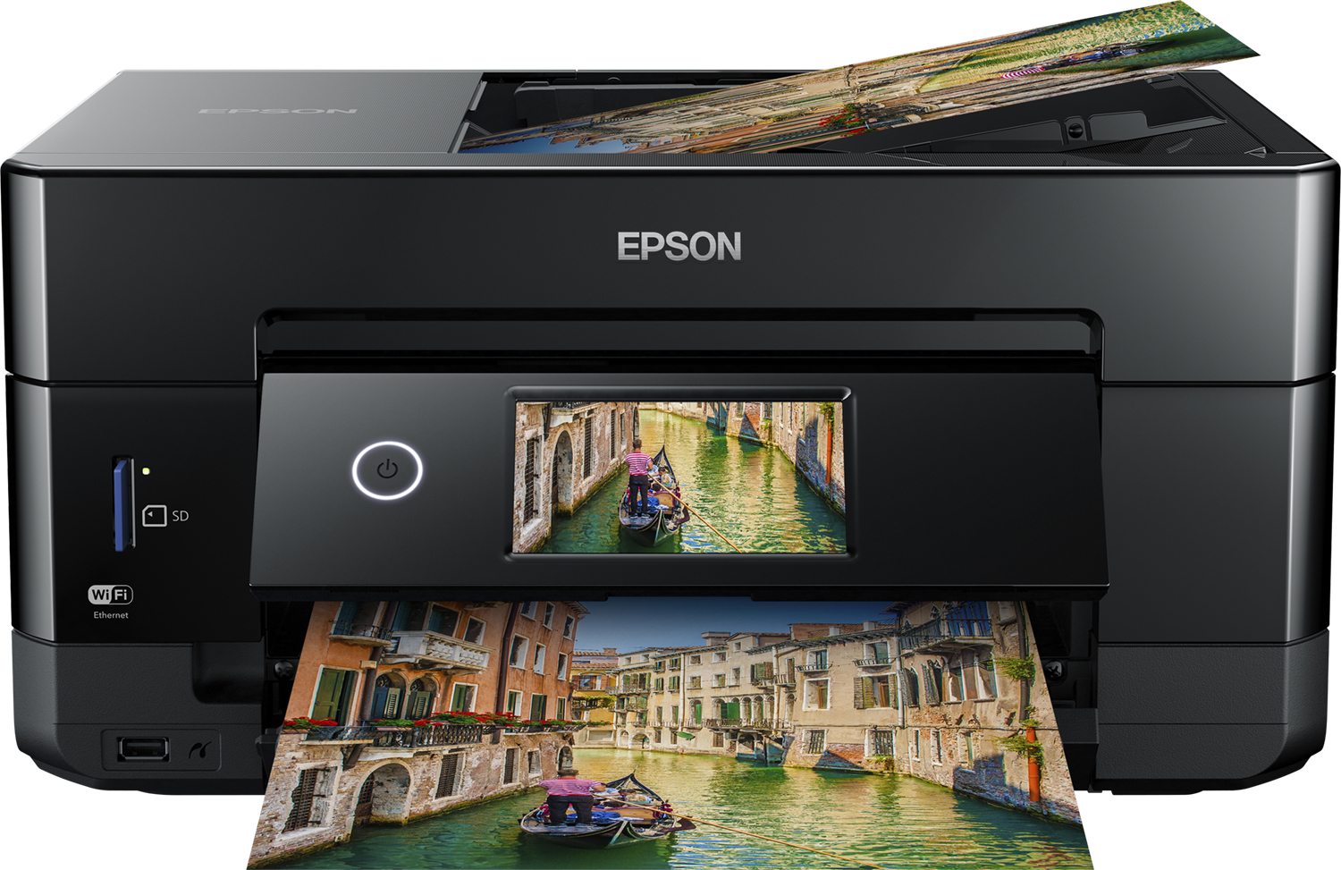 EPSON Expression Premium XP7100 3 in 1 TintenstrahlMultifunktionsdrucker schwarz