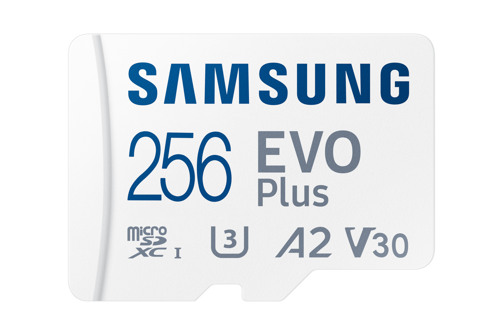 SAMSUNG EVO PLUS microSD 256GB 2024 inkl SD Adapter Speicherkarte UHSI U3 Full HD 4K UHD 160 MBs Lesen