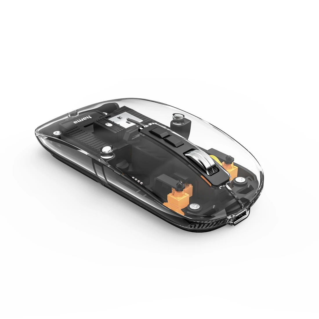Hama WM-600 Multi-Device kabellos Transparent
