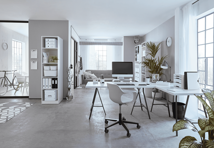 LEITZ Stiftehalter WOW Duo Colour perlweissschwarz Polystyrol 2 Faecher 9,0 x 10,1 x 10,0 cm