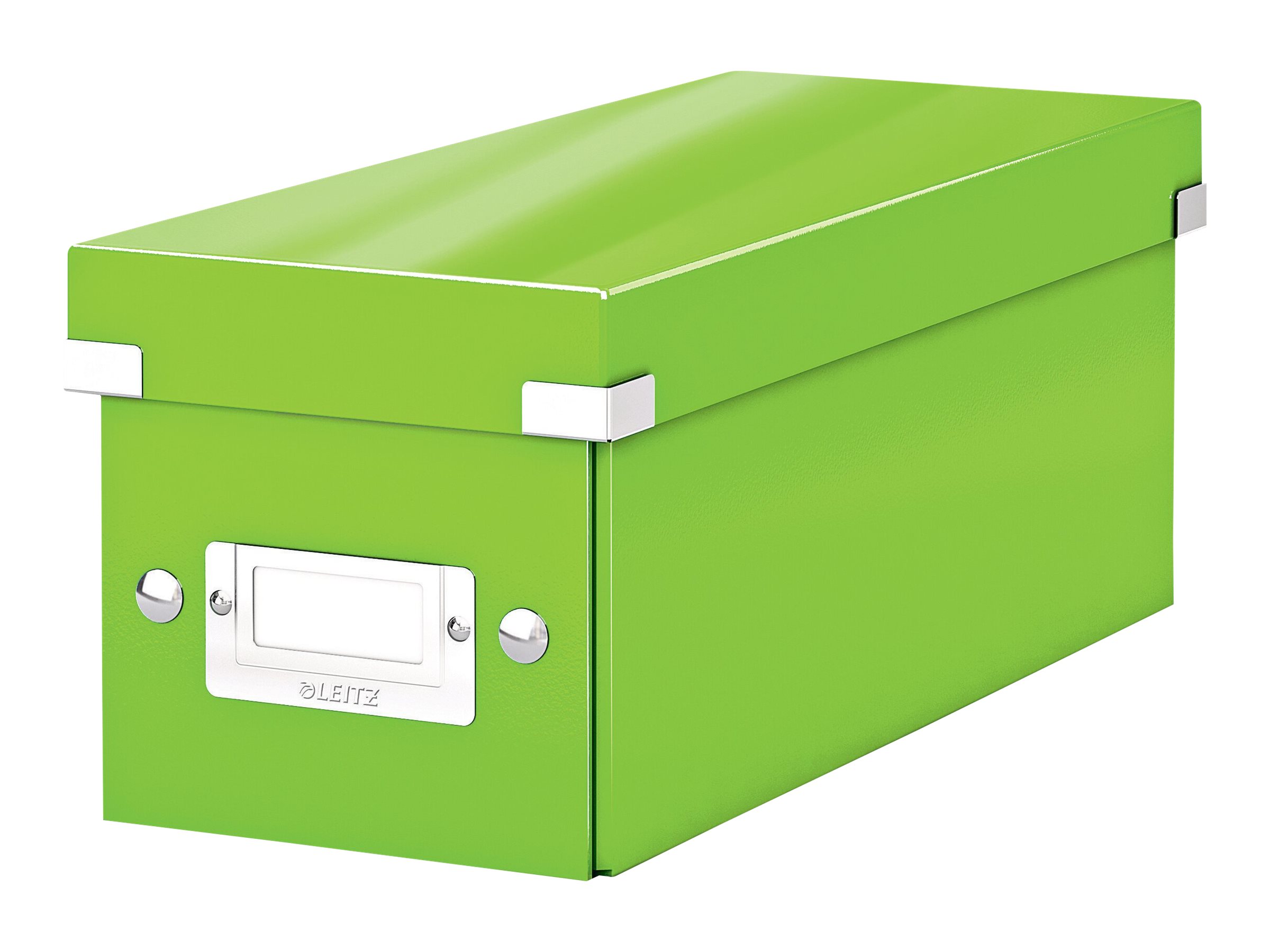 LEITZ CD-/DVD-Box Click & Store gruen, 1 St.
