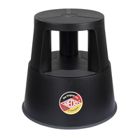 WEDO Rollhocker SuperStep schwarz Kunststoff WEDO Rollhocker SuperStep schwarz Kunststoff