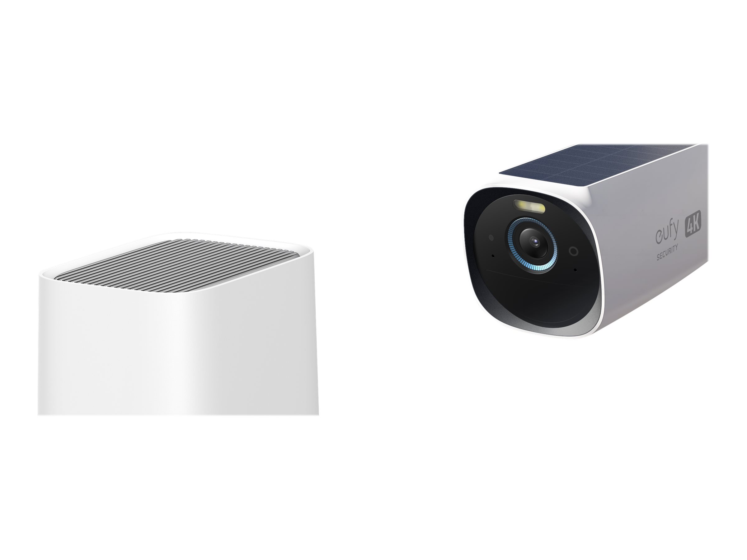 ANKER Eufy eufyCam 3 S330 2x1 2x Kamera 1x HomeBase 4K Auflösung IP67 Infrarot u. farbige Nachtsicht integrierte Sonnenkollektoren