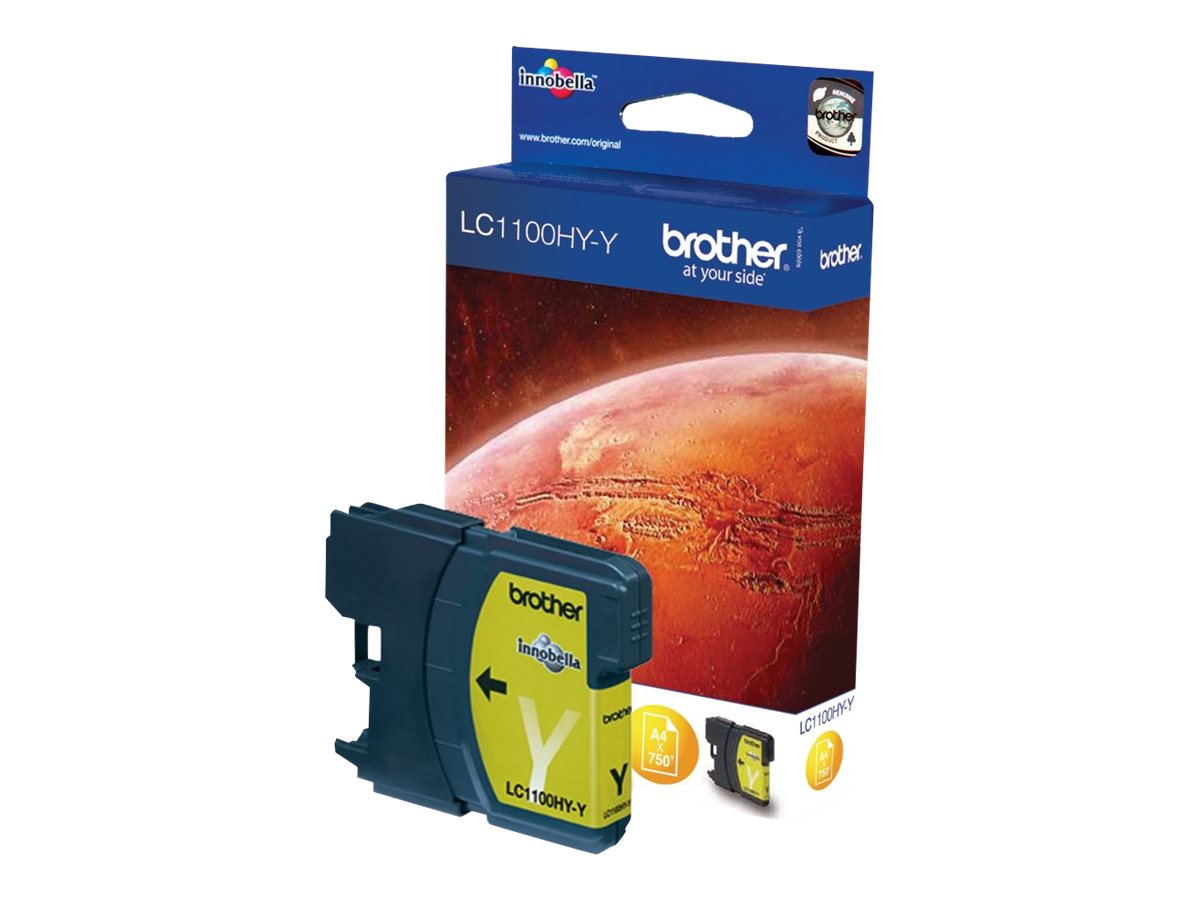 Brother LC1100HYY - Hohe Ergiebigkeit - Gelb