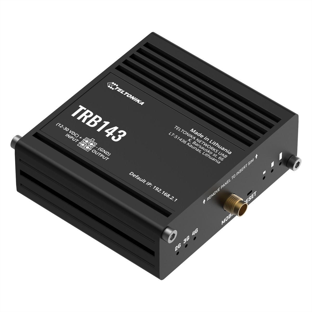 TELTONIKA NETWORKS TRB143 4G/LTE M-Bus Gateway TELTONIKA NETWORKS TRB143 4G/LTE M-Bus Gateway
