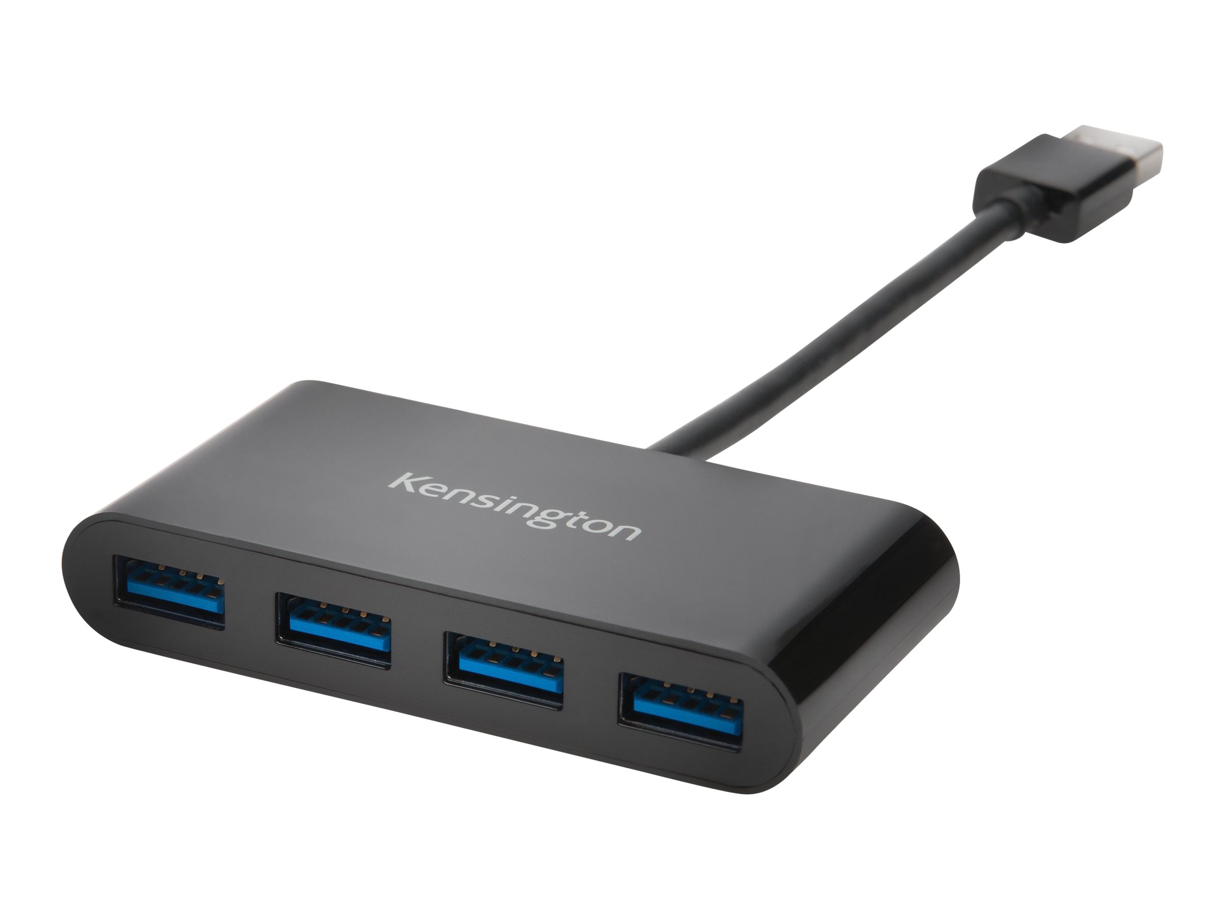 KENSINGTON UH4000 USB 3.0 4 Port Hub schwarz KENSINGTON UH4000 USB 3.0 4 Port Hub schwarz