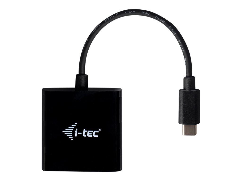 I-TEC USB C auf HDMI Adapter 1x HDMI 4K 60Hz Ultra HD kompatibel mit Thunderbolt 3