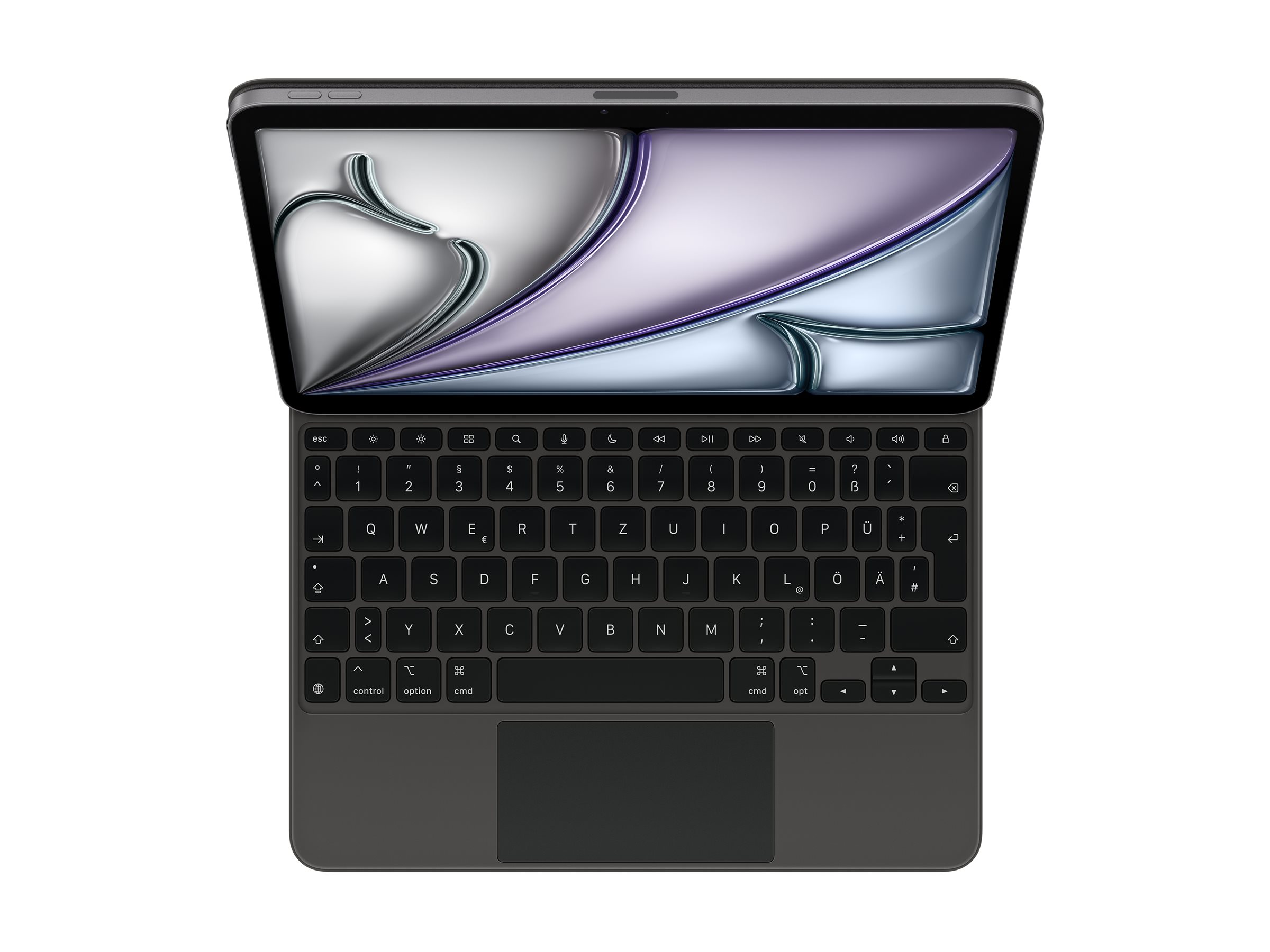 APPLE Magic Keyboard for iPad Air 27,9cm 11Zoll (M3) - German - Black APPLE Magic Keyboard for iPad Air 27,9cm 11Zoll (M3) - German - Black