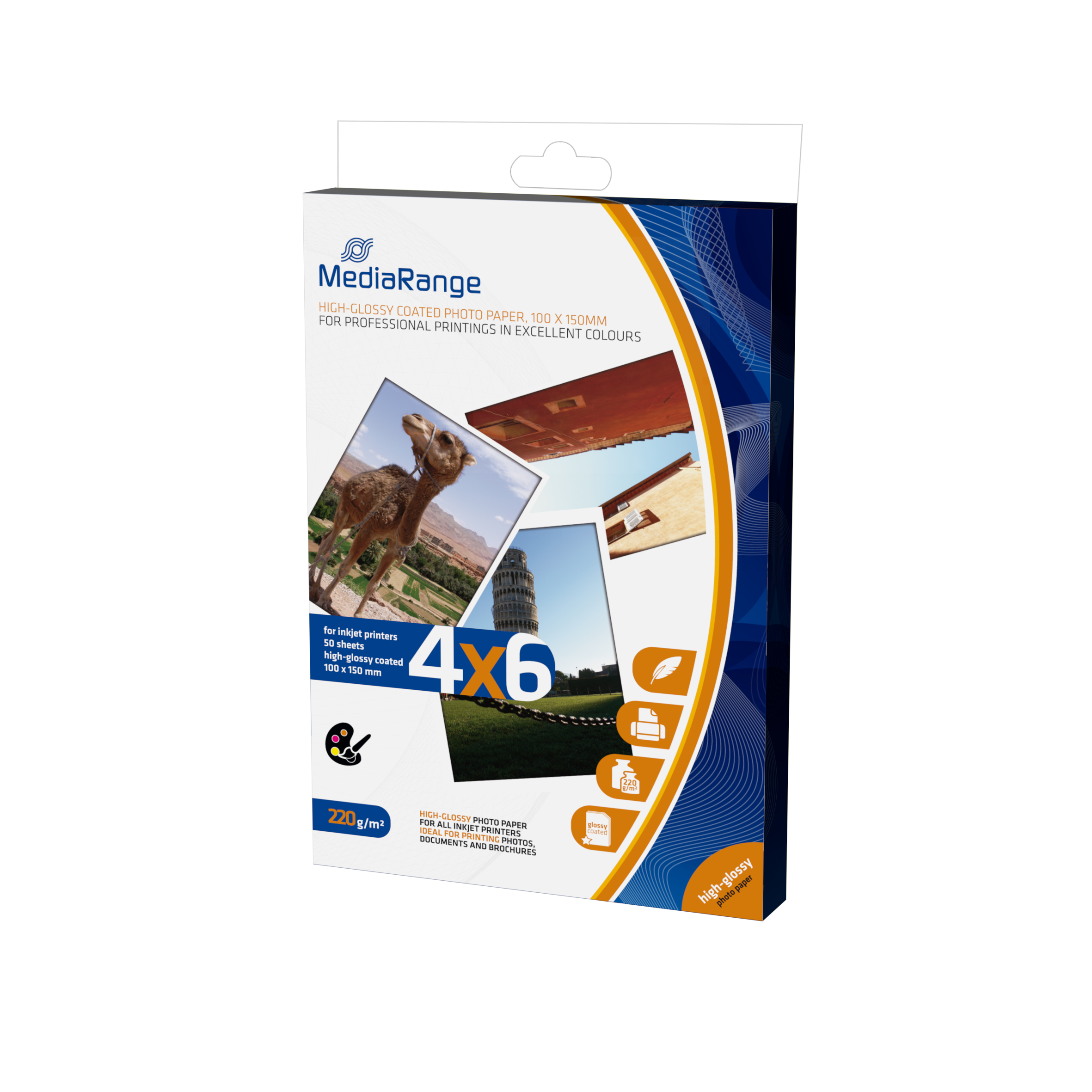MRINK104 MEDIARANGE Fotopapier 10x15cm MRINK104 MEDIARANGE Fotopapier 10x15cm