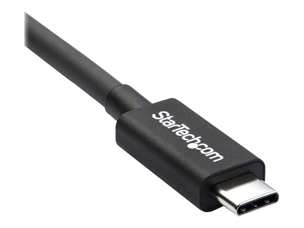 StarTech.com 2m Thunderbolt 3 (20Gbit/s) USB-C Kabel - Thunderbolt, USB und DisplayPort kompatibel - Thunderbolt-Kabel - 2 m