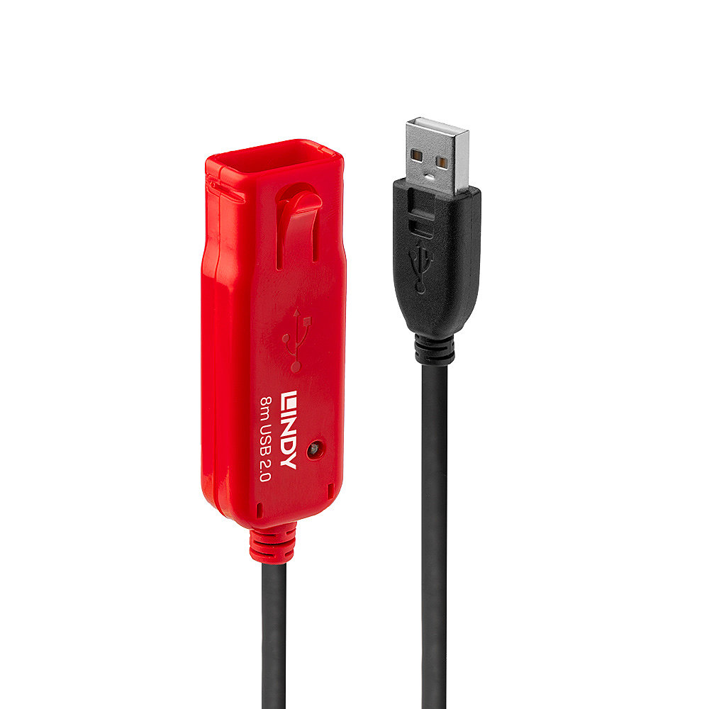 LINDY USB2.0 Aktivverlaengerung PRO 8m. USB 2.0 High Speed