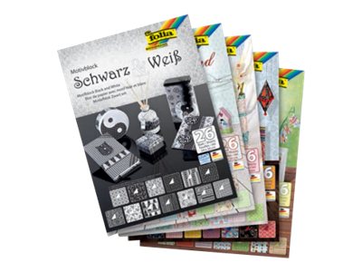 folia Motivblock MITTSOMMER farbsortiert 270/80 g/qm 1 Block folia Motivblock MITTSOMMER farbsortiert 270/80 g/qm 1 Block