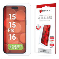 DISPLEX Real Glass iPhone 16/15/15 Pro DISPLEX Real Glass iPhone 16/15/15 Pro