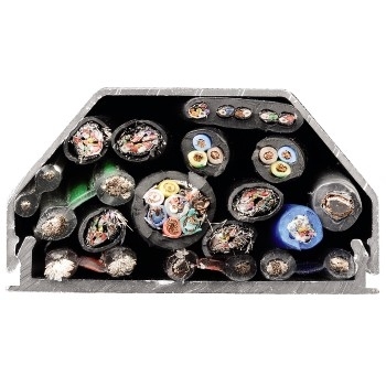 hama Kabelkanal 1,1 m silber