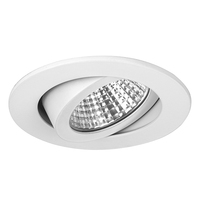 Brumberg LED-Deckeneinbaustrahler LB24 350mA 7W 2700K rund 30° weiß Brumberg LED-Deckeneinbaustrahler LB24 350mA 7W 2700K rund 30° weiß