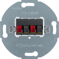 Berker Stereo-Lautsprecheranschlussdose 457305 anthrazit matt Berker Stereo-Lautsprecheranschlussdose 457305 anthrazit matt