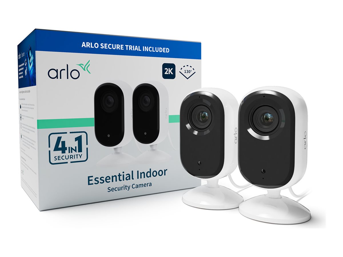 ARLO ESSENTIAL 2 2K Indoor CAMERA 2pack