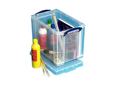 Really Useful Box Aufbewahrungsbox 19,0 l transparent, grau 39,5 x 25,5 x 29,0 cm Really Useful Box Aufbewahrungsbox 19,0 l transparent, grau 39,5 x 25,5 x 29,0 cm