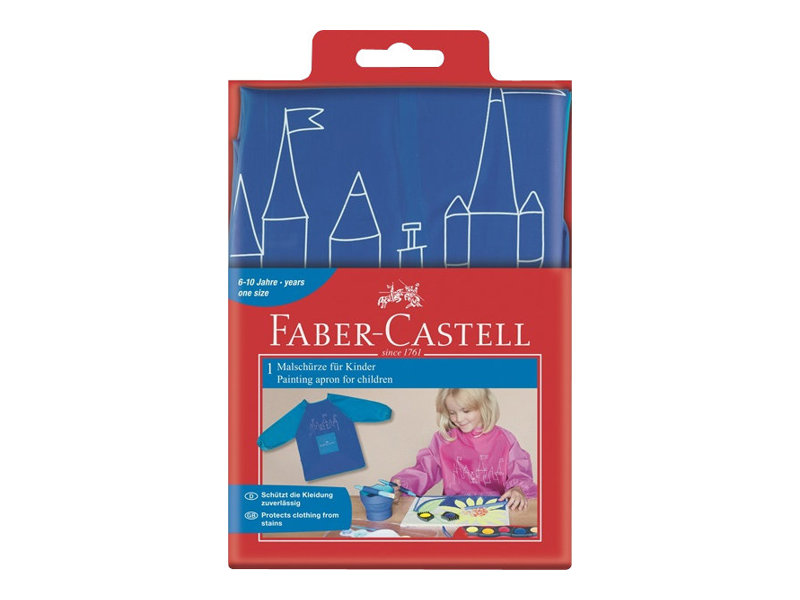Faber-Castell 4 young artist Schürze Blau Polyester