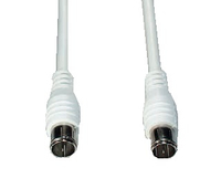 E+P Sat-Anschlusskabel FAS 15 F-Anschlusskabel 1,5m weiss
