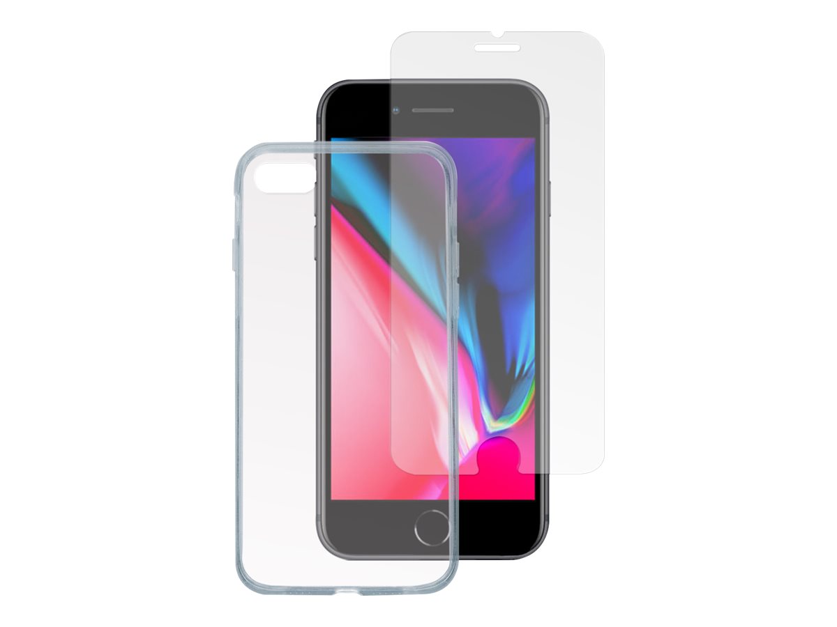 4smarts 360? Starter Set mit X-Pro Clear Glas f?r Apple iPhone SE3 / SE2 / 8 / 7