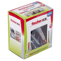 fischer DuoPower 12x60 S 2K 538258 Dübel mit Schrauben Ø 12 mm x 60 mm, 10 St