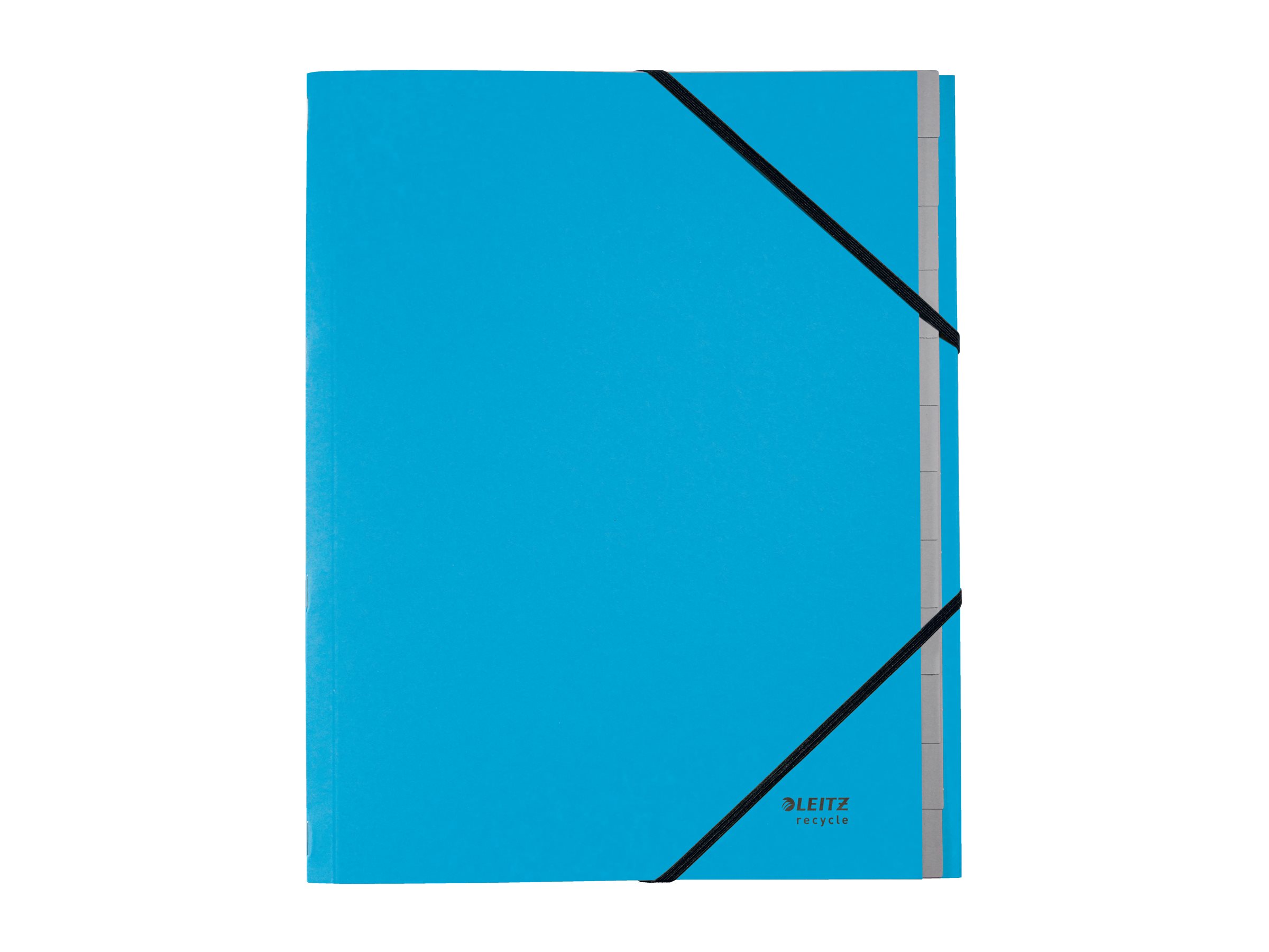 LEITZ Ordnungsmappe recycle 3915 12 Faecher blau LEITZ Ordnungsmappe recycle 3915 12 Faecher blau