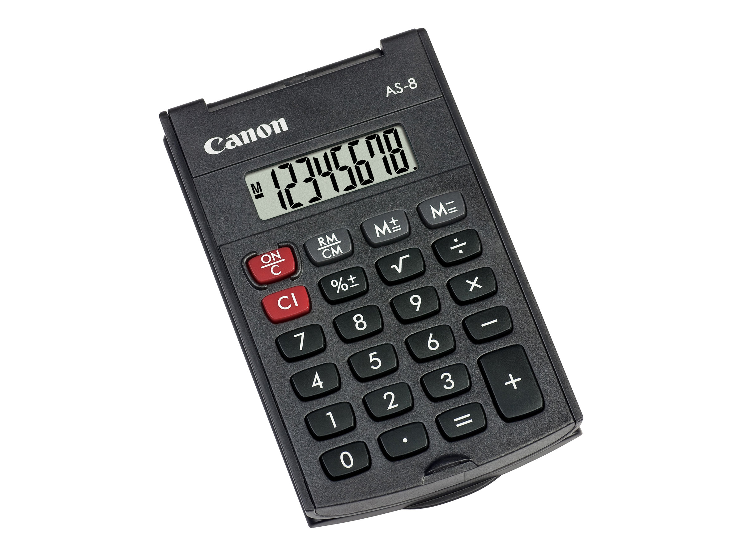 Canon AS-8 Taschenrechner schwarz Canon AS-8 Taschenrechner schwarz