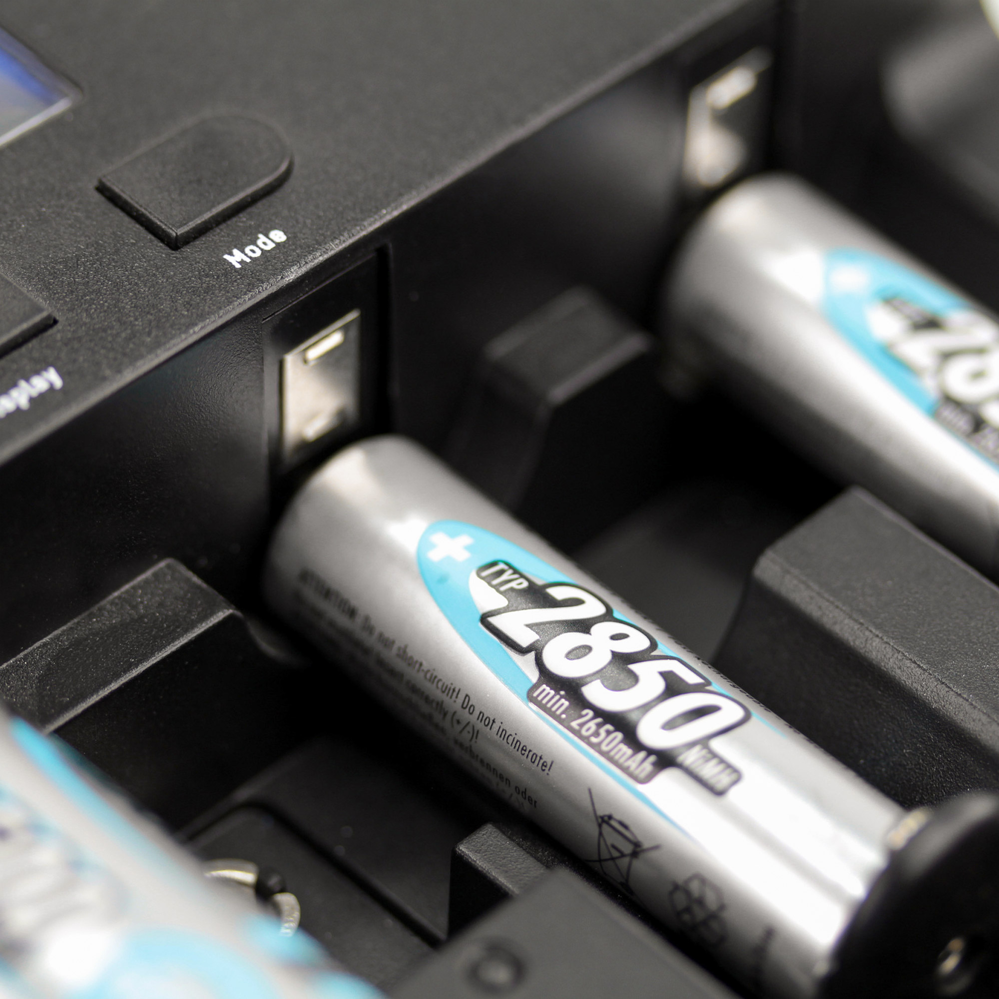4 ANSMANN Akkus Mignon AA 2.650 mAh