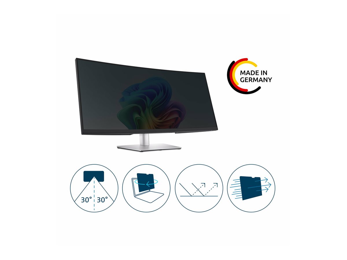 KENSINGTON privacy filter - 2-way removable for 86,36cm 34Zoll curved screen Dell C3422WE 21:09